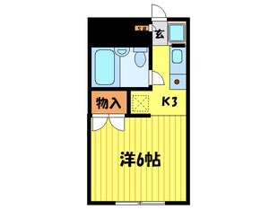 カルトンハイツの物件間取画像